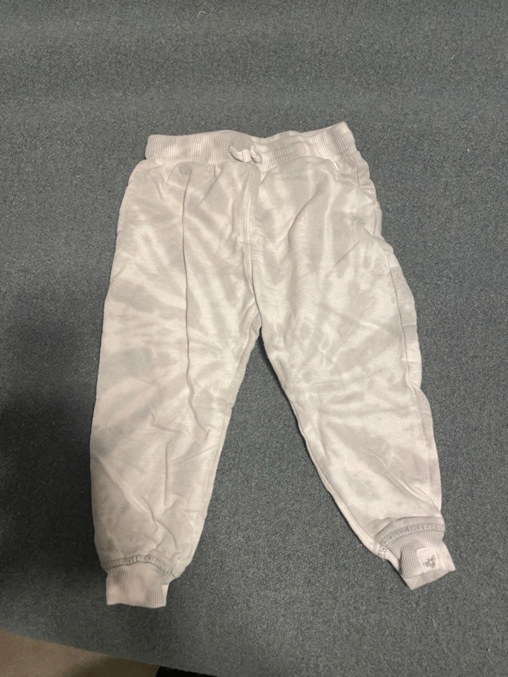 EUC Burt's Bees Baby tie dye organic cotton joggers